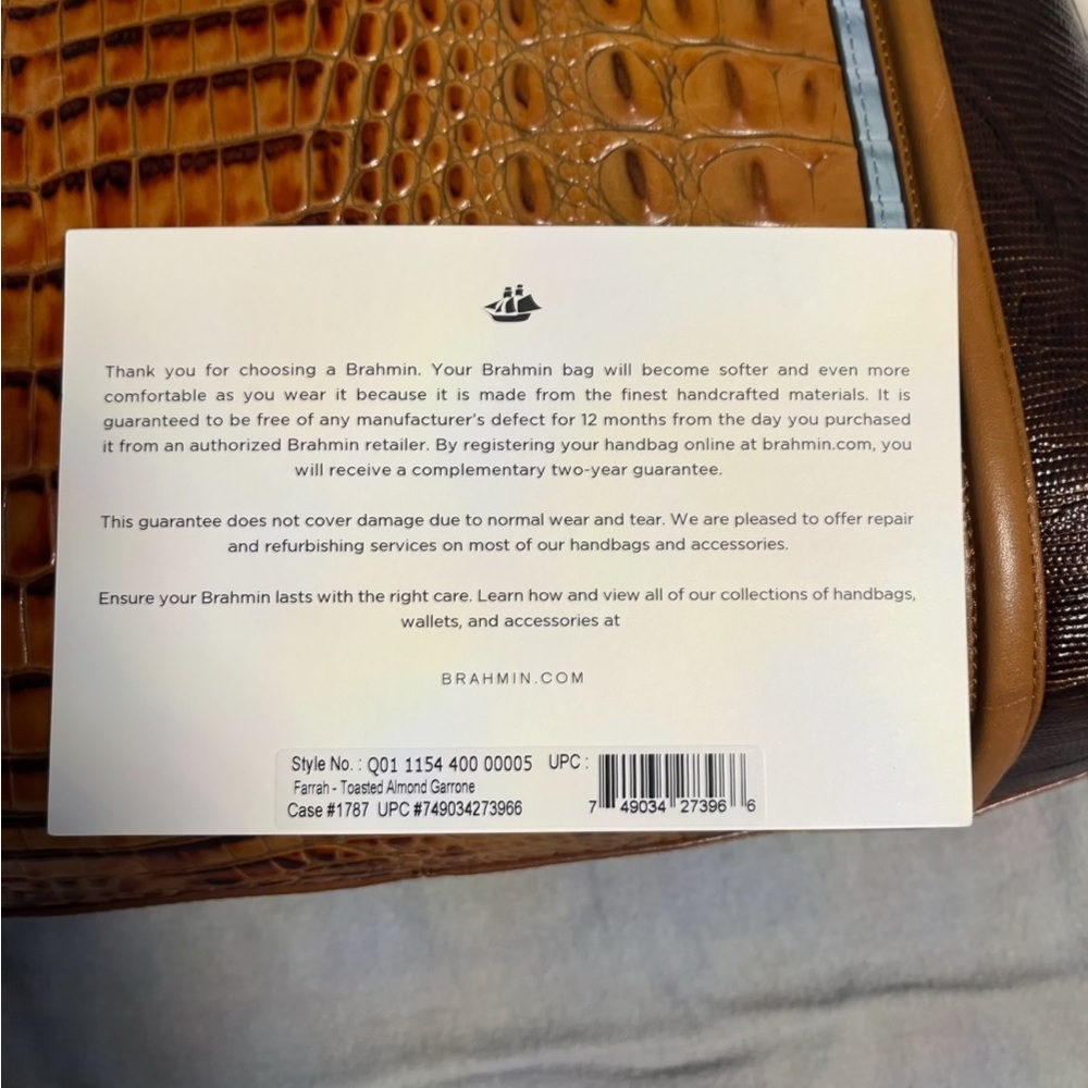 Brahmin Men's Bag in Brown